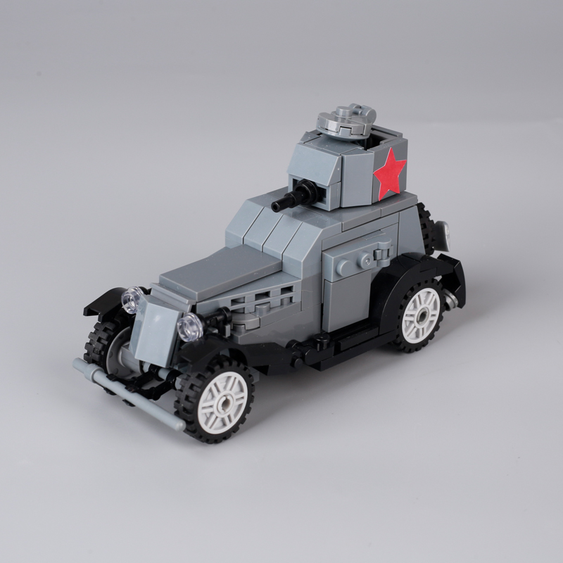 子供のためのww1ミリタリータンク装甲車のビルディングブロッ - Model Kit Armored Core のレビューと価格