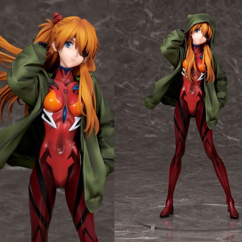 (在庫あり) (W_5250) 1/7 アスカ フーディーV - Model Kit Evangelion Bandai のレビューと価格